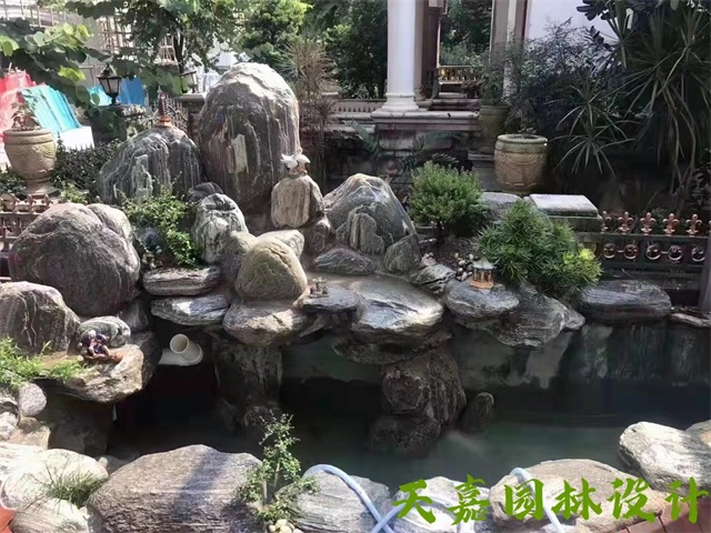 浙江现代别墅庭院景观设计